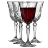 Lyngby Glas - krištolinė Melodia raudonojo vyno taurė - 27 cl - 4 vnt. rinkinys