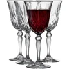 Lyngby Glas - krištolinė Melodia raudonojo vyno taurė - 27 cl - 4 vnt. rinkinys