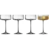 Carla Lyngby Glas Krystal Zero šampano taurės 260ml 4 vnt