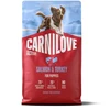Carni Love Active Dog Puppies su lašiša ir kalakutiena - dry dog food - 4kg
