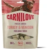 Carni Love Carnilove Dog Treats liofilizuoti liofilizuoti mėsos skanėstai šunims su kalakutiena ir elniena, 60 g