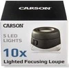 Carson LH-50 VersalLoupe LED 10x fokusuojamas didintuvas