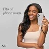 Dėklas Case-Mate Phone Bangle - Wrist virvelė telefonui Juodas