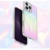 Uniq Iridescia Magclick įkrovimo dėklas, skirtas iPhone 16 Pro – daugiaspalvis