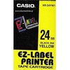 Casio Casio originali etikečių spausdintuvo juosta, Casio, XR-24YW1, juoda spausdinimas/Gelton pagrindas, nelaminuotas, 8m, 24mm - XR-24YW1