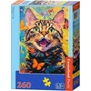 Castorland Dėlionė 260 vnt. - Laiminga katė