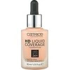 "Catrice Hd Liquid Coverage Foundation" dengiamasis makiažo pagrindas, išliekantis iki 24 val. 020-Rose rusvai gelsvas 30ml
