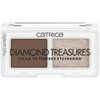 „Catrice Diamond Treasures“ kreminės konsistencijos akių šešėliai „010-Hazel Spark 2“, 8 g