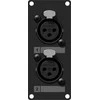 Caymon CASY modulis su 2x XLR moteriškomis jungtimis (CASY125 / B)