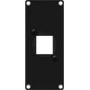 Caymon CAYMON CASY106/B CASY montavimo rėmas su Keystone adapteriu, 1 modulis, juoda versija