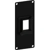 Caymon CAYMON CASY106/B CASY montavimo rėmas su Keystone adapteriu, 1 modulis, juoda versija