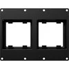 Caymon CAYMON CASY303/B CASY montavimo rėmas su dviem skylutėmis 45x45 mm, 3 modulių, juodas