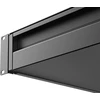 Caymon CAYMON RD220L/B Stalčius su užraktu 19" 2U stelažų spintelėms, juoda versija