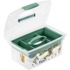 Keeeper Travel box Patryk "Winnie the Pooh" 40x24x21cm žalias