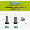 Cedrus Klips titano CIVIVI 50x5,72 mm + 2 komplety śrubek