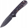 Cedrus Sulankstomas peilis Civivi Elementum C907C-DS3 shredded carbon / copper