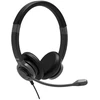 Ausinės PORT CONNECT | Stereo USB Headphone PRO ON'R 300 | su laidu | On-ear | Juodas | Noise canceling