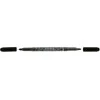 Centropen, marker 3616, juoda, 10vnt, 0,6/2,5mm, na bazie alkoholu. CD/DVD marker, cena za 1szt
