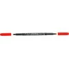 Centropen, marker 3616, raudona, 10vnt, 0,6/2,5mm, na bazie alkoholu. CD/DVD marker, cena za 1szt