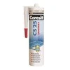 Sanitarinis silikoninis hermetikas CERESIT CS25, 49 klinkerio sp., 280 ml