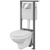 WC klavišas Cersanit C187 AQUA 50 MECH QF MZ LUNA CO DUR WO ŁW