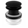 Cersanit DANGTELIS „CLICK-CLACK“ 1 1/4 x 60 mm, universalus, žemas, matinis, juodas