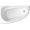Cersanit Joanna nauja vonia asimetrinis kairysis kampas 150 x 95 cm (S301-167)
