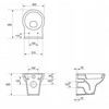 WC dangtis Cersanit Nano Comfort (CSSD1003230961)