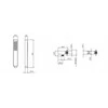 Cersanit BAT.WAN-NAT SUB+INTR.SET.OFF MILLE CHR