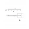 Cersanit LINEAR DRAIN SLIM TAKO 90 PLIENAS