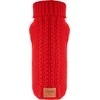 Chaba CHABA megztinis SU GOLF `L` 34cm RAUDONAS
