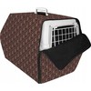 Chaba OCIEPLACZ NA TRANS.1/BROWN FASHION 50x34,5x31cm