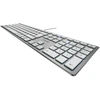 Klaviatūra Cherry KC 6000 SLIM / BE / Sidabrinis/Baltas