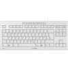 CHERRY STREAM Klaviatūra TKL/PALE Pilkas