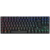CHERRY XTRFY MX 8.2 - Klaviatūra - 80% - TKL - Hintergrundbeleuchtung - belaidė - Bluetooth 5.2, 2.4 GHz, USB-C - QWERTZ - Deutsch - Tastenschalter: CHERRY MX2A Brown - Juodas