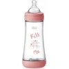 Chicco Baby Bottle Perfect5 4Chicco Baby Bottle Perfect 4M+ buteliukas kūdikiams 300ml Silicone Rožinė