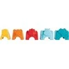 CHICCO 00011570000000 ECO+ gyvūnų dėlionė ir bokštas 2in1