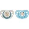 Chicco 171521 PF AIR SILICONE čiulptukas 2-6M 2PCS MĖLYNA