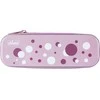 CHICCO 00012098100000 Fluoro dantų pasta + šepetėlis + dėklas Lila 6-36 m
