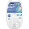 Chicco "Physio" silikoninis čiulptukas "Pap" 6m+ 2 vnt