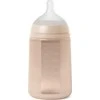 Chicco 308072-SILIKONINIS BUTELIS 240 ML/SX PRO VIDUTINIO SRAUTO/NUDE/NEW VISIŠKAI SILIKONINIS