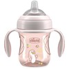 Dėklas Chicco Puodelis training su soft kandiklis 200ml beige 4m+