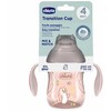 Dėklas Chicco Puodelis training su soft kandiklis 200ml beige 4m+