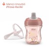 Dėklas Chicco Puodelis training su soft kandiklis 200ml beige 4m+