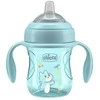 Chicco Puodelis training su soft kandiklis 200ml turquoise 4m+