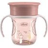Chicco Puodelis 360` savarankiško gėrimo mokymuisi, 200 ml persikų