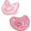 Chicco Čiulptukas nusiraminimui Soft rožinis 2vnt. 6-16m