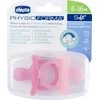 Chicco Čiulptukas nusiraminimui Soft rožinis 2vnt. 6-16m