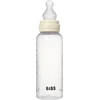 Chicco Buteliukas BIBS 50171216 270 ml silikoninis vidutinio srauto dramblio kaulo spalvos (BIB000016)