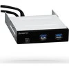 „Chieftec“ 2 x USB 3.0 + USB-C (MUB-3003C)